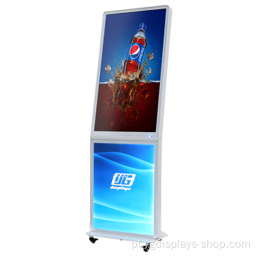 Sinalização LCD de quadro L de 32 polegadas
